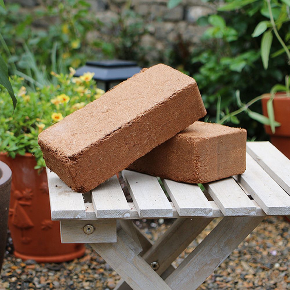 Substrate Coconut Fiber - Hoogwaardige kokosvezelblokken, biologische bodemblokken voor binnen-