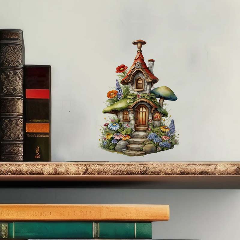 Het Huis Van De Dwerg Muurstic - Pvc Panel Background recensie en prijs